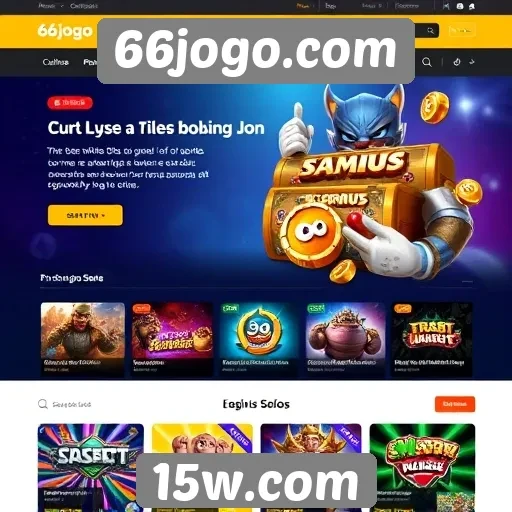 Inovação no design do 66jogo.com